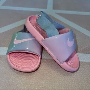 NIKE GIRLS INFANT KAWA SLIDE SANDAL - PINK